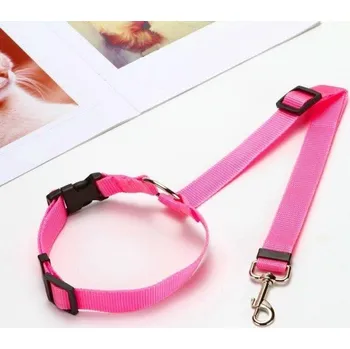 přepravka pro zvíře Bezpečnostní vodítko pro psa do auta růžová