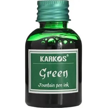 Lahvičkový inkoust do plnicího pera zelená