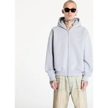 Pánská mikina Mikina Rhude Classique Full-Zip Hoodie Heather Gray L