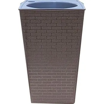 Květináč Samozavlažovací květináč H992 tmavě hnědá