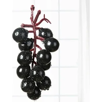 Umělé hrozny černá S
