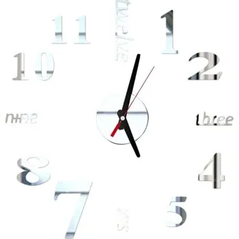 Hodiny Nástěnné samolepící hodiny G1650 11