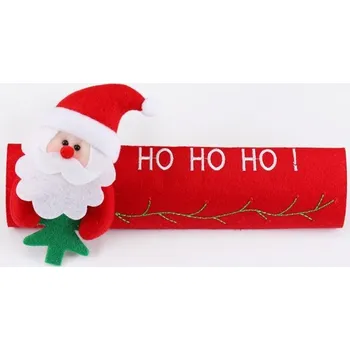 Vánoce Vánoční obal na madlo lednice 1