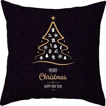 Vánoční dekorace Vánoční povlak na polštář C595 28