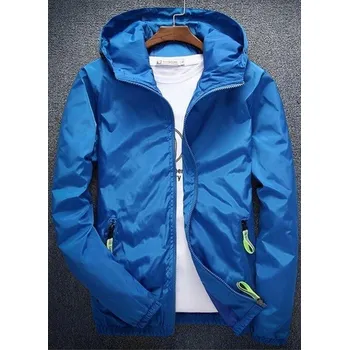 Pánská bunda Pánská jarní/podzimní bunda J3055 modrá XS