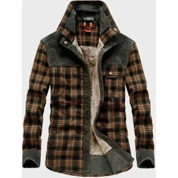 Pánská větrovka Pánská bunda s kožíškem F558 S 6