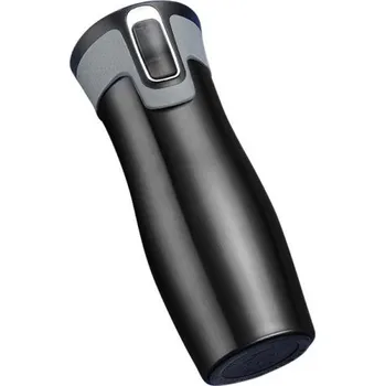 Termoska Termoska s tlačítkovým uzávěrem černá