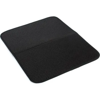 Toaleta pro kočku Podložka pod kočičí toaletu černá S