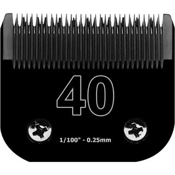 Kosmetika pro psa Náhradní střihací hlavice pro strojky Andis, Wahl, Oster, Furzone, Laube, Heiniger a Conair Profesionální ocelová hlavice na stříhání zvířat 0,25 mm Model 40