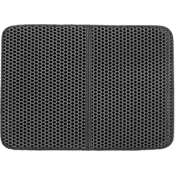 Toaleta pro kočku Podložka na podestýlku pro kočky šedá