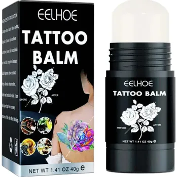 Tetovací barva Zklidňující balzám na tetování v tyčince 40 g Mastička na tetování Krém pro péči o tetování