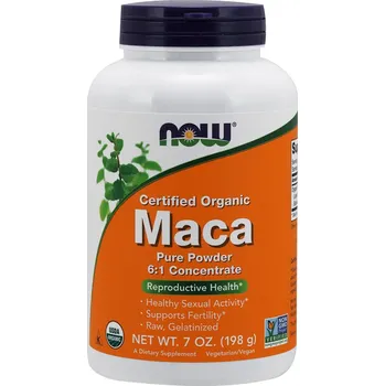 Fitness NOW Foods Maca 6:1 Concentrate Pure Powder 198g