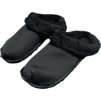 Vložka do bot Zimní plyšové vložky do bot Neutrální barva Měkké teplé vložky pro chladné počasí Zateplení obuvi Izolace proti zimě Pohodlné nošení černá 40-41