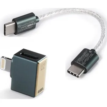 Datové redukce Propojovací kabel USB-C M/M 8 cm s adaptérem USB-C na Lightning 1