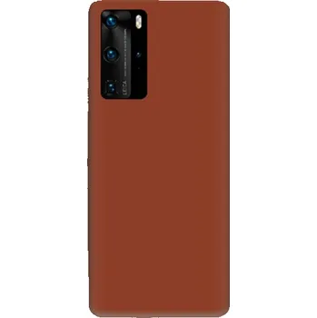 Pouzdro na mobilní telefon Ochranný kryt na Huawei Mate 30 Lite hnědá