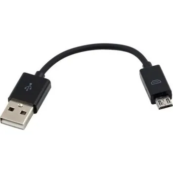Datový kabel Propojovací kabel USB na Micro USB M/M 10 cm