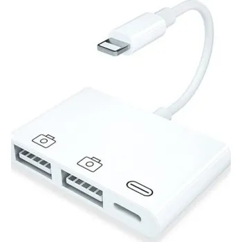 Datové redukce Redukce pro Apple iPhone Lightning na 2x USB / Lightning