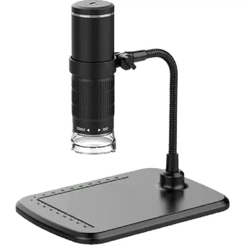 Mikroskop USB digitální bezdrátový mikroskop se stojanem 50-1000x, Wi-Fi, 1080p, 8 LED