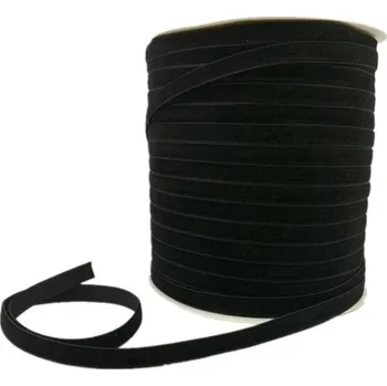 Balící papír Stuha 6 mm 4,6 m sametová Měkká dekorační stužka Luxusní ozdobná stuha na balení dárků Ruční práce Svatební výzdoba Kreativní tvoření černá