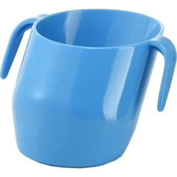 dětská jídelní sada Dětský hrnek modrá