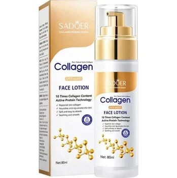 Pleťová maska SADOER Kolagenové pleťové sérum Hydratační Osvěžující Vyživující Emulze Esence proti vráskám Regenerace a Elasticita Pokožky 30 ml