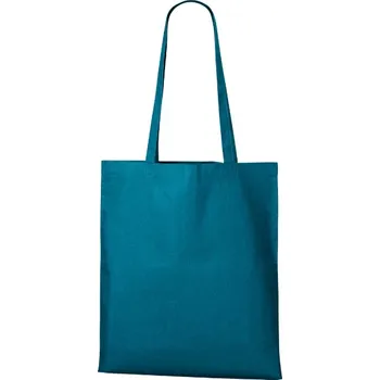 Nákupní taška bavlněná tkaná taška střední gramáže praktická a skladná délka popruhů vhodná pro nošení v ruce i přes rameno křížové prošití popruhů pro vyšší odolnost rozměry tašky 45 x 40 cm, popruhy 70 x 2,5 cm - 19-92193XX