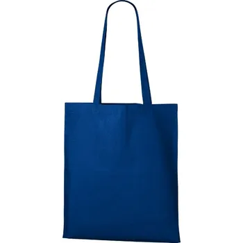 Nákupní taška bavlněná tkaná taška střední gramáže praktická a skladná délka popruhů vhodná pro nošení v ruce i přes rameno křížové prošití popruhů pro vyšší odolnost rozměry tašky 45 x 40 cm, popruhy 70 x 2,5 cm - 19-92105XX