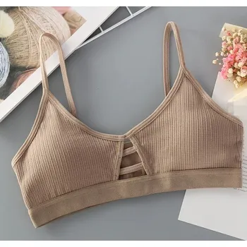 Podprsenka Trojúhelníková podprsenka khaki