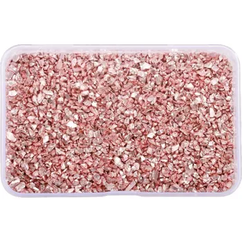 Dekorační kamínky 80 g růžová