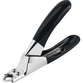 Kosmetika pro psa Gilotinové kleště na drápky Nerezové kleště na drápky pro domácí mazlíčky černá