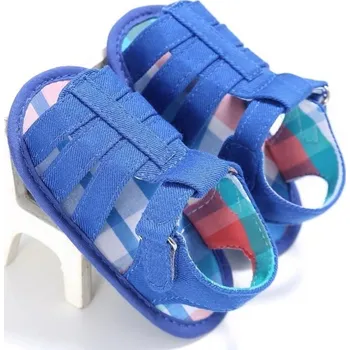 Dívčí sandály Dětské sandály A746 modrá 6-12 měsíců