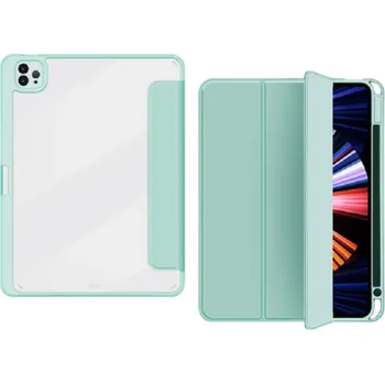 Pouzdro na tablet Bezpečnostní pouzdro pro Apple iPad Pro 12,9" (2021) světle zelená