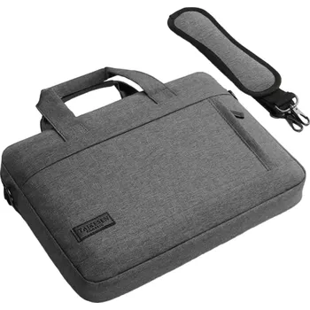 brašna na notebook Brašna na notebook přes rameno pro Macbook Air, Pro, HP, Huawei, Asus, Dell 13 palců, 36,5 x 26 x 4,5 cm šedá