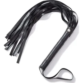 Vibrátor Koženkové důtky s dlouhými třásněmi pro výprasky a smyslné BDSM hrátky, lehké ovládání, diskrétní balení