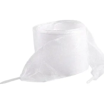 Tkaničky do bot Ploché hedvábné tkaničky do bot 160x4 cm Šifonová příze Extra dlouhé tkaničky Elegantní styling Módní doplněk Vysoké boty DIY projekty bílá