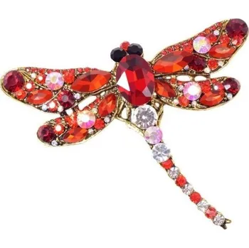 Brož Brož vážka červená