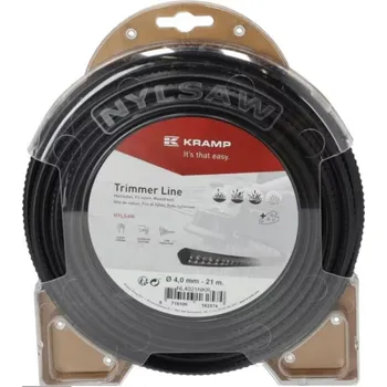 Kramp Žací struna Nylsaw Ø 4 mm 21 m čtyřhranná
