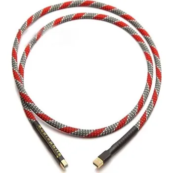 Datový kabel Propojovací kabel USB-A na USB-B M/M K1048 červená 50 cm