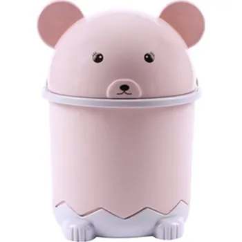 Odpadkový koš Stolní odpadkový koš N649 světle růžová