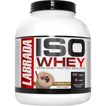 Proteinový nápoj Labrada ISO WHEY 2268 g Příchuť: čokoláda