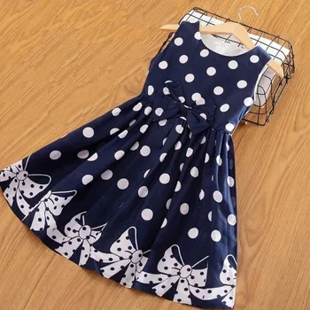 Dívčí šaty Dívčí šaty N178 tmavě modrá 6