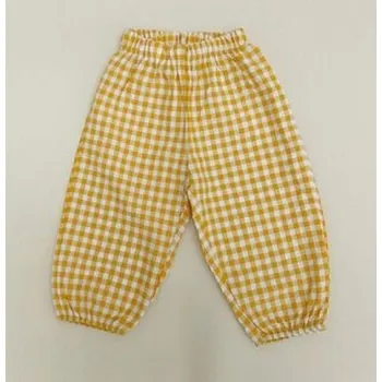 Dětské kalhoty L2229 žlutá 4