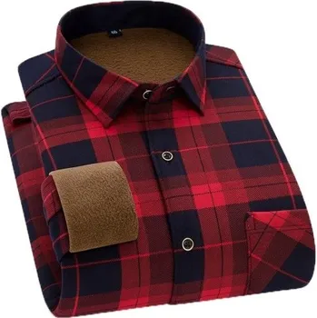 Pánská košile Pánská kostkovaná košile F510 XXS 2