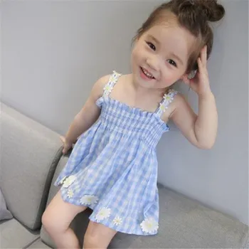 Dívčí šaty Dívčí šaty N186 modrá 3