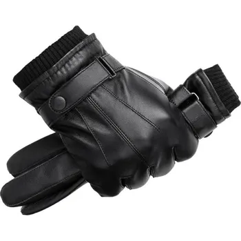 Rukavice Pánské kožené rukavice - Černé