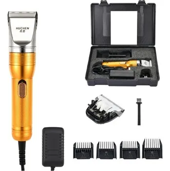 Kosmetika pro psa Elektrický zastřihovač srsti pro domácí mazlíčky Profesionální stříhací strojek pro psy, kočky, králíky, ovce, kozy a koně se čtyřmi nástavci 12V 380W