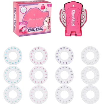 Dřevěná hračka Sada drahokamů na ozdobu vlasů