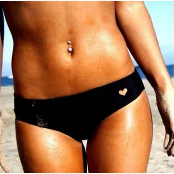 Dámské plavky Plavkové kalhotky se srdíčkem M