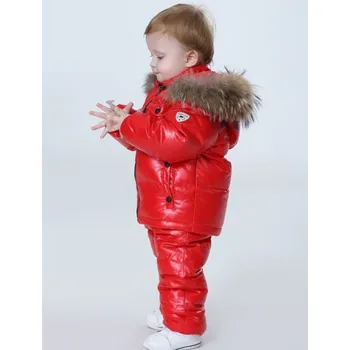 Dětský zimní nepromokavý set J2891 červená 6