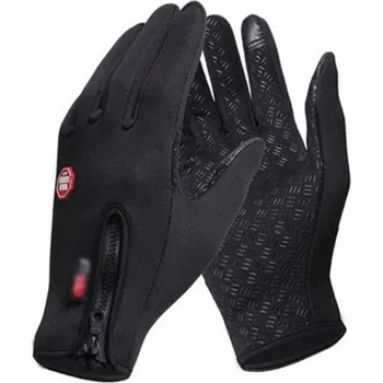 Rukavice Pánské rukavice se zipem - Černé M